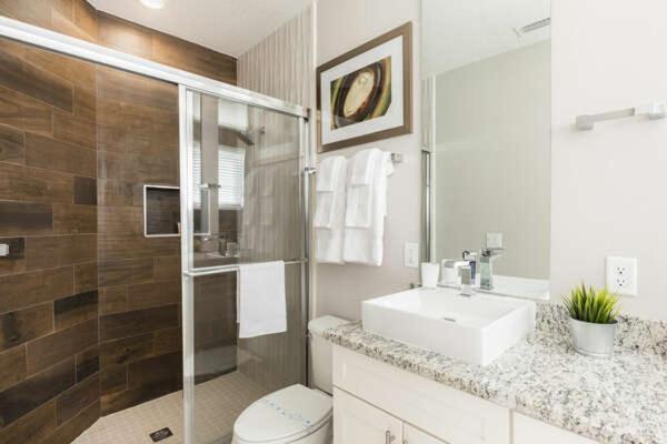 4 Bedroom 4 Ba Luxury Villa 5Min To Disneyworld 1804Ft² Free Gym Orlando Exteriör bild